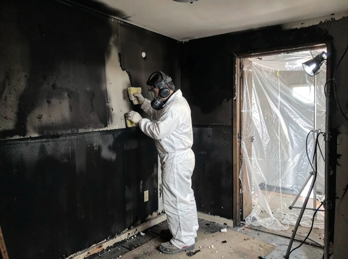 Fire Damage Restoration company in Jasper, MI